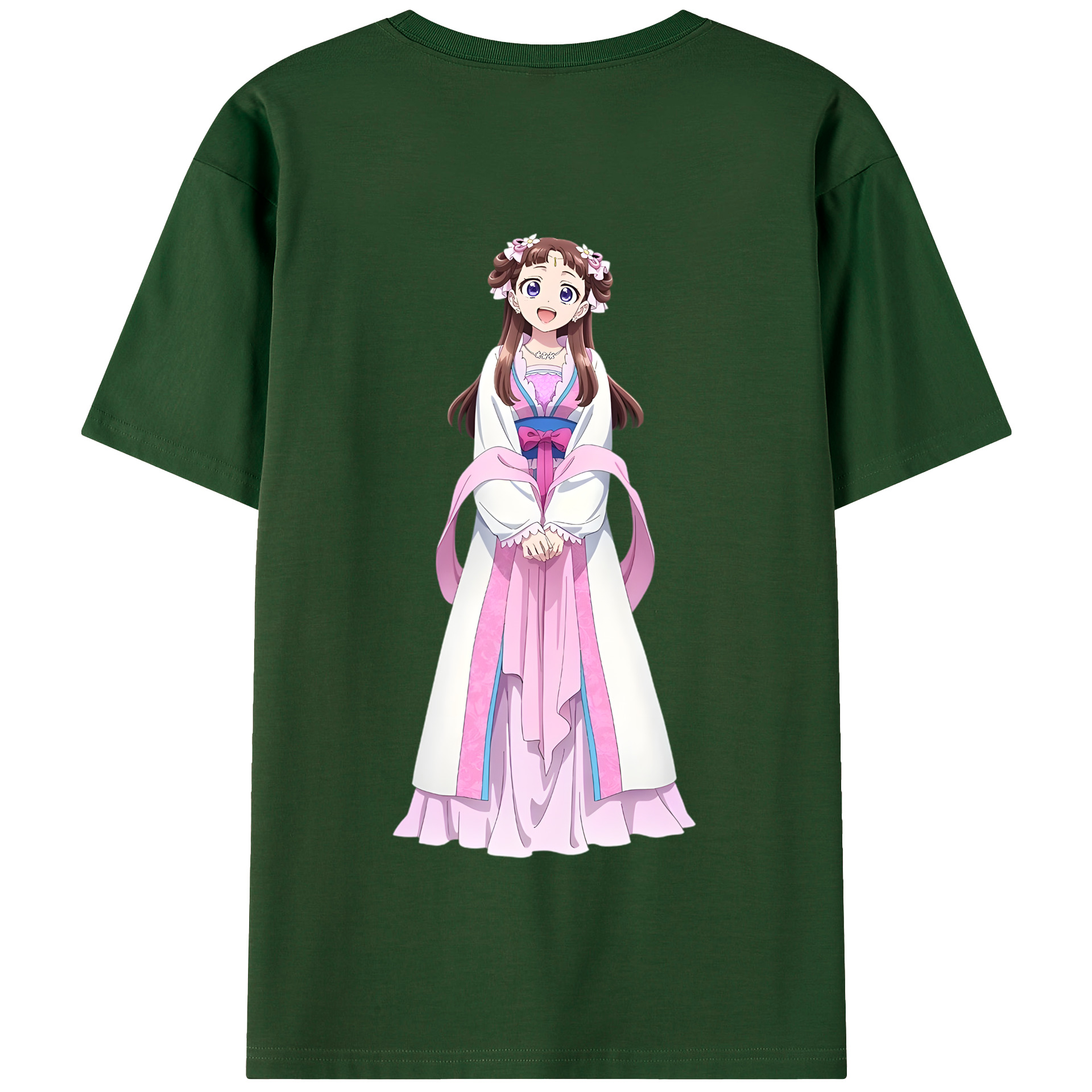 （画像用） 薬屋のひとりごと The Apothecary Diaries 綿100％半袖Tシャツ（背面プリント）
